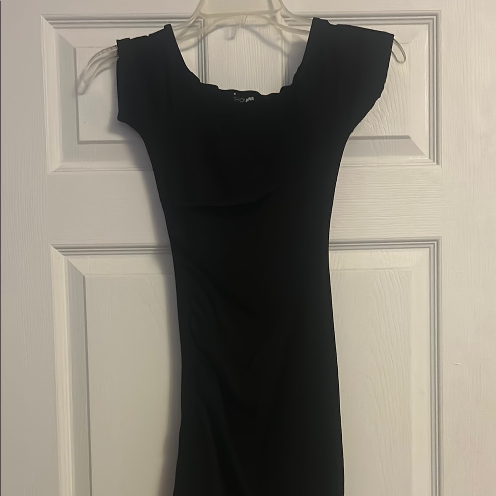 Fashion Nova Classic Black Mini Dress